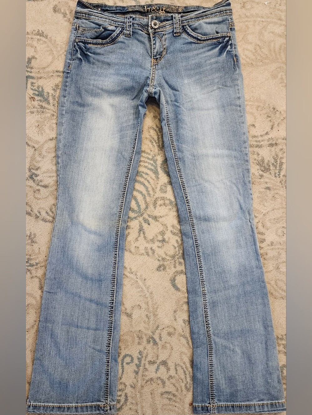 Light Blue Flare Jeans for Women - Casual Everyday Style